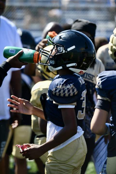 612 Promise Water break on a hot sideline